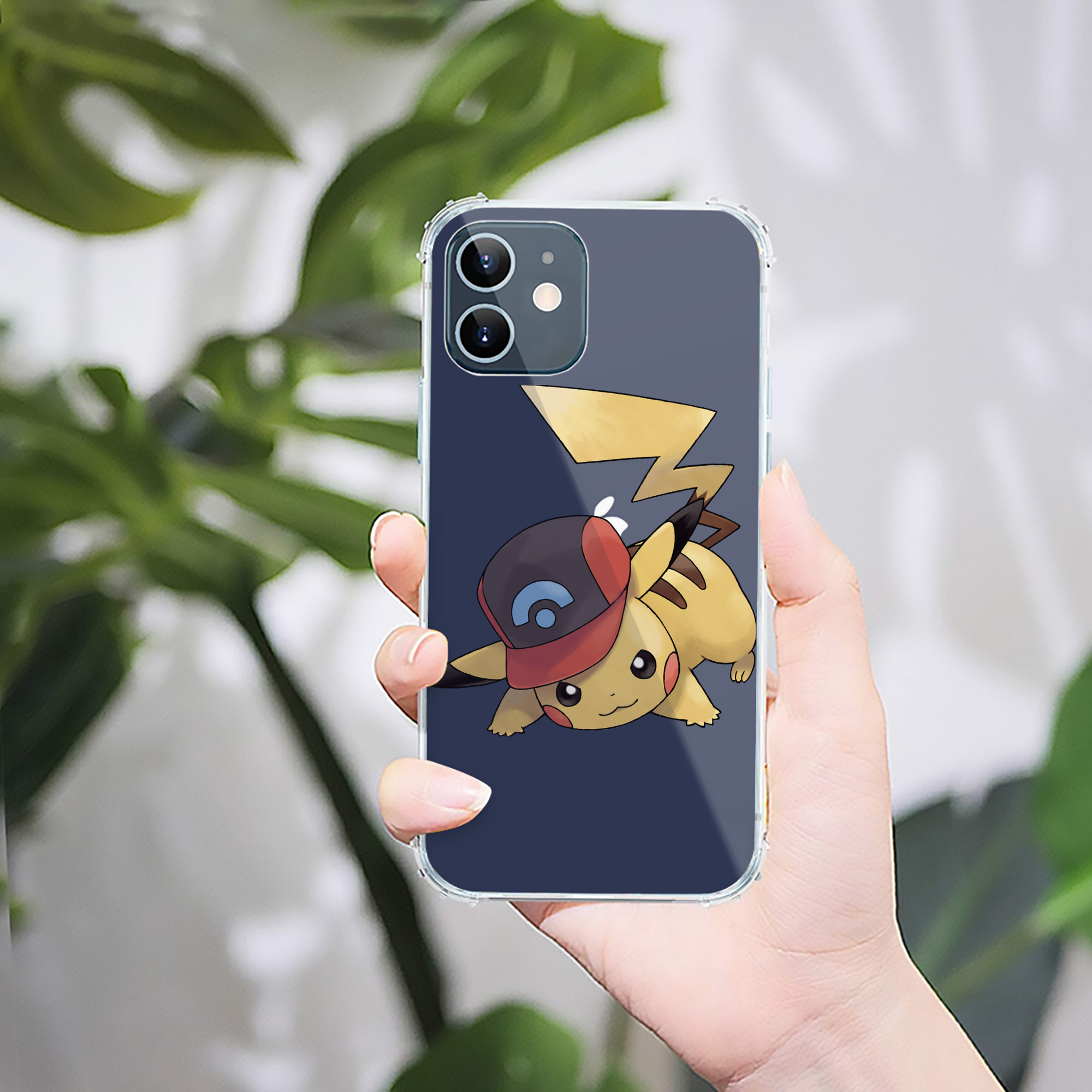 （画像用） ポケットモンスター Pokémon 【iPhone 12シリーズ対応】透明スマホケース（クリアソフトケース）